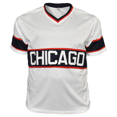 Keith Foulke Signed Chicago White Throwback Baseball Jersey (JSA)