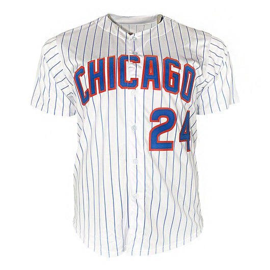 Dexter Fowler Signed 16 WSC Inscription Chicago Pinstripe Baseball Jersey (JSA)