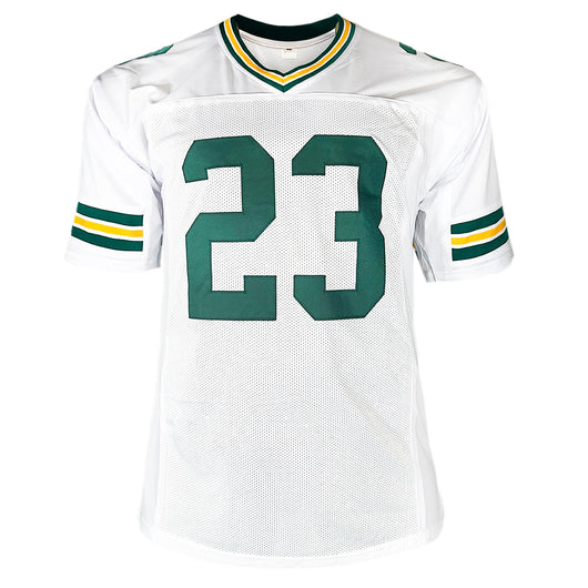 Johnathan Franklin Signed Green Bay White Football Jersey (JSA)