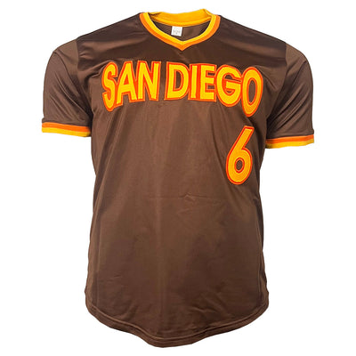 Steve Garvey Signed San Diego Brown Baseball Jersey (JSA)