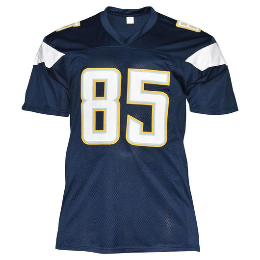 Antonio Gates Signed San Diego Navy Football Jersey (Beckett)