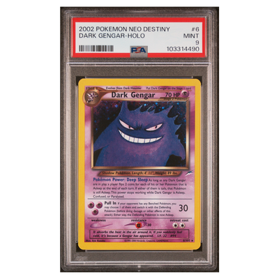 Dark Gengar Holo Neo Destiny #6 PSA 9