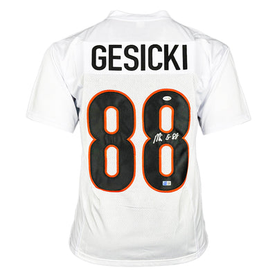 Mike Gesicki Signed Cincinnati White Football Jersey (Beckett)