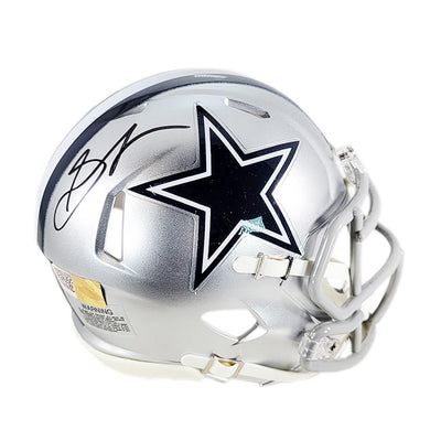 Stephon Gilmore Signed Dallas Cowboys Speed Mini Football Helmet (JSA)