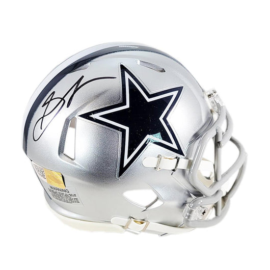 Stephon Gilmore Signed Dallas Cowboys Speed Mini Football Helmet (JSA)