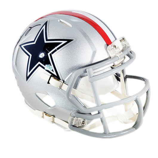 Stephon Gilmore Signed Dallas Cowboys Throwback 1976 Speed Mini Football Helmet (JSA)