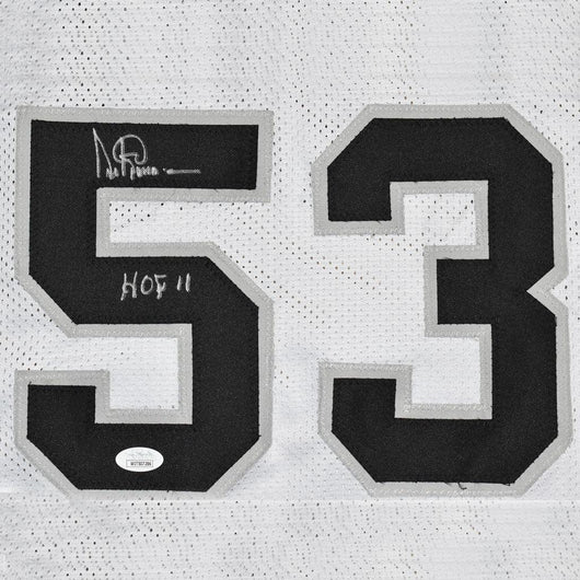 Artis Gilmore Signed HOF 11 Inscription San Antonio Pro White Basketball Jersey (Beckett)