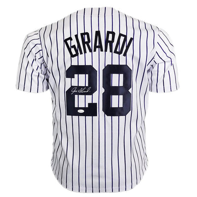 Joe Girardi Signed New York Pinstripe Baseball Jersey (JSA)