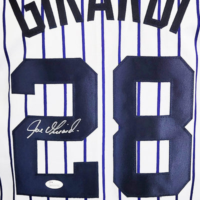 Joe Girardi Signed New York Pinstripe Baseball Jersey (JSA)