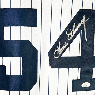 Goose Gossage Signed New York White Pinstripe Baseball Jersey (JSA)