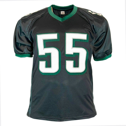 Brandon Graham Signed Philadelphia Black Football Jersey (JSA)
