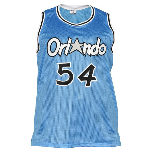 Horace Grant Signed Orlando Light Blue Basketball Jersey (JSA)