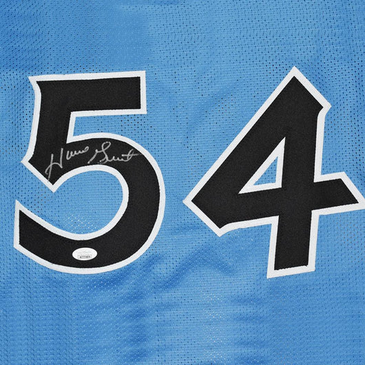 Horace Grant Signed Orlando Light Blue Basketball Jersey (JSA)