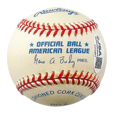Todd Greene Signed Rawlings Official American League Baseball (JSA)
