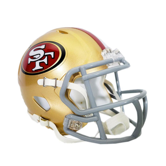 Charles Haley Signed San Francisco 49ers Speed Mini Football Helmet (JSA)