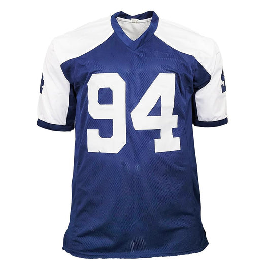 Charles Haley Signed Dallas Thanksgiving Football Jersey (JSA)