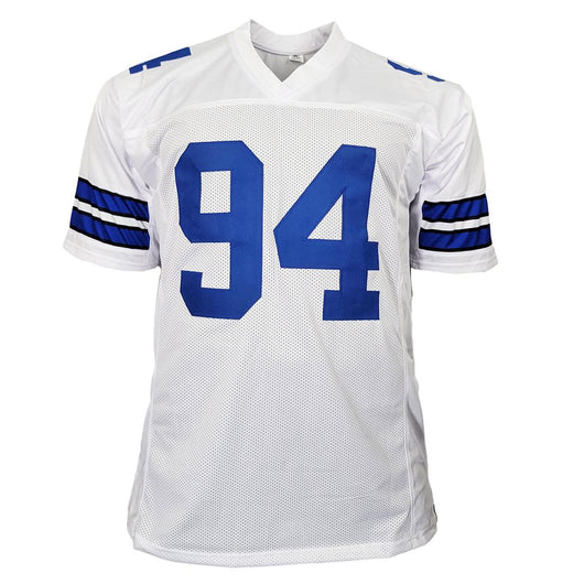 Charles Haley Signed Dallas White Football Jersey (JSA)