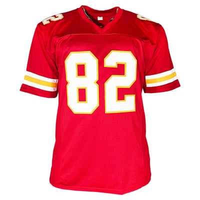 Dante Hall Signed Kansas City Red Football Jersey (Beckett)