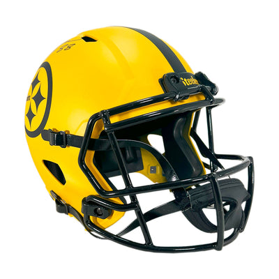 Jack Ham Signed HOF 88 Inscription Pittsburgh Steelers Rave Full-Size Replica Football Helmet (Beckett)