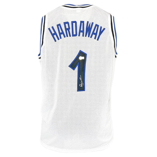 Anfernee Penny Hardaway Signed Orlando White Basketball Jersey (Beckett)