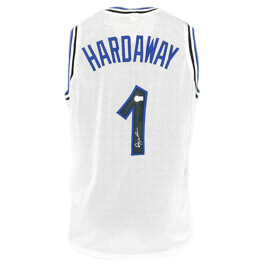 Anfernee Penny Hardaway Signed Orlando White Basketball Jersey (Beckett)