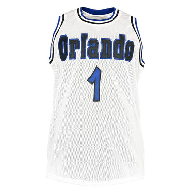 Anfernee Penny Hardaway Signed Orlando White Basketball Jersey (Beckett)