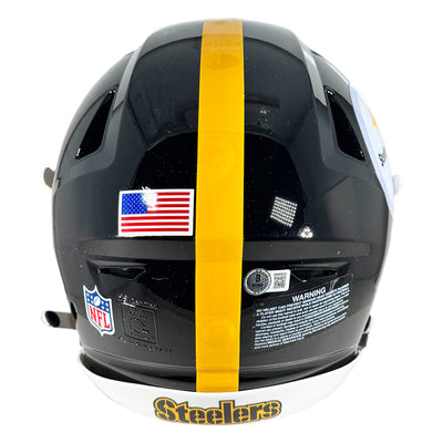 James Harrison Signed Pittsburgh Steelers Authentic SpeedFlex Full-Size Football Helmet (Beckett)