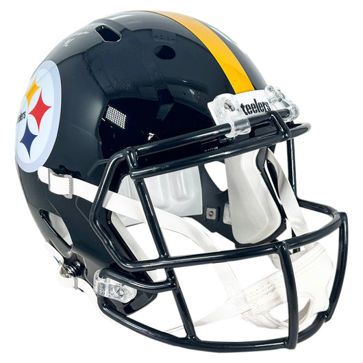 James Harrison Signed Pittsburgh Steelers Speed Full-Size Replica Football Helmet (Beckett)