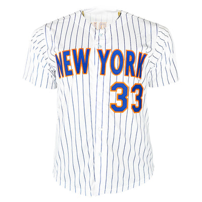 Matt Harvey Signed New York Pinstripe Baseball Jersey (JSA)