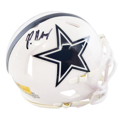 Peyton Hendershot Signed Dallas Cowboys Alternate Speed Mini Replica Football Helmet (JSA)