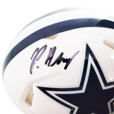 Peyton Hendershot Signed Dallas Cowboys Alternate Speed Mini Replica Football Helmet (JSA)
