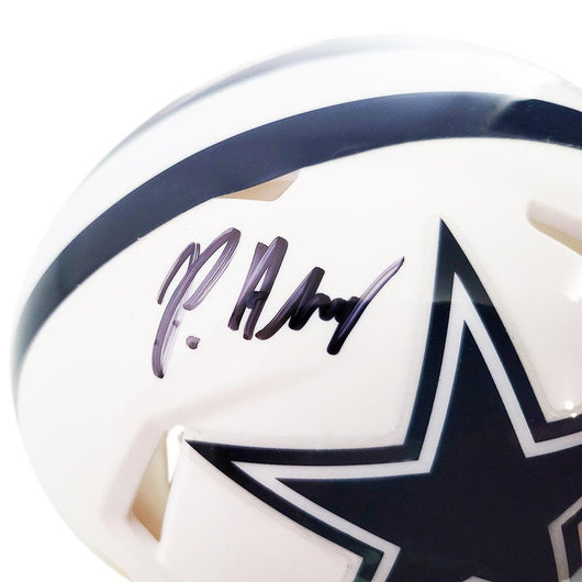 Peyton Hendershot Signed Dallas Cowboys Alternate Speed Mini Replica Football Helmet (JSA)