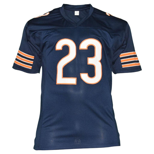 Devin Hester Signed Chicago Navy Football Jersey (JSA)