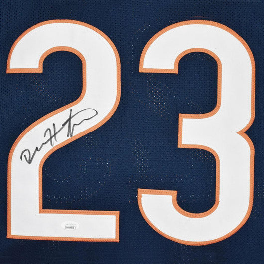 Devin Hester Signed Chicago Navy Football Jersey (JSA)