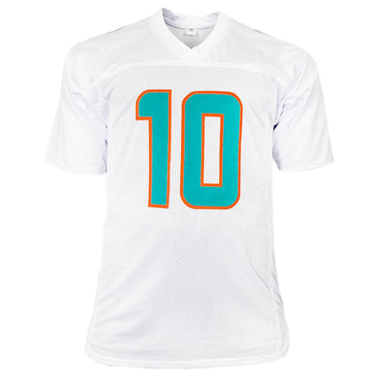 Tyreek Hill Signed Miami White Football Jersey (Beckett)