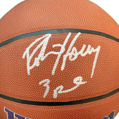 Robert Horry Signed 3-Peat Inscribed Los Angeles Lakers Wilson Basketball (Beckett)