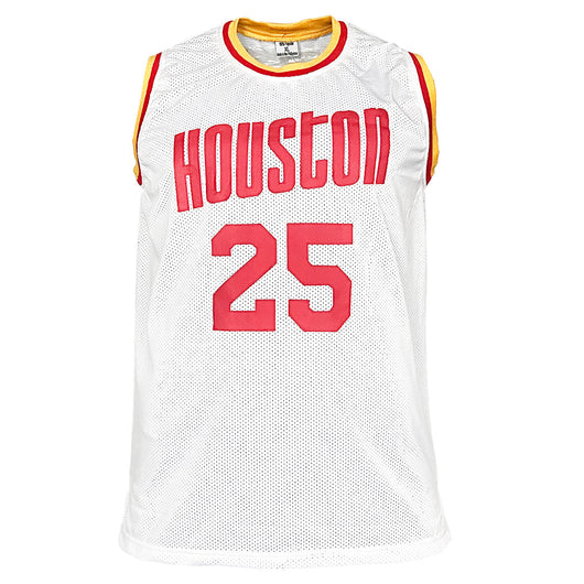 Robert Horry Signed Houston White Basketball Jersey (Beckett)