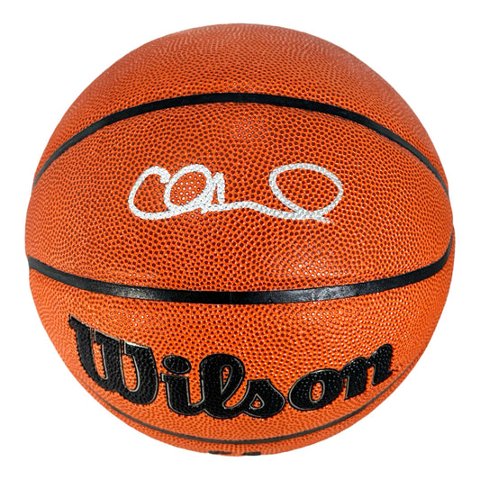 Alan Houston Signed Wilson Authentic Series Basketball (Beckett)