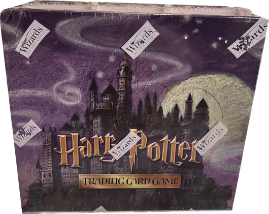 (Factory Sealed Case of 6) Harry Potter TCG: Base Set Booster Box (2001) (Wizards of the Coast - WOTC)