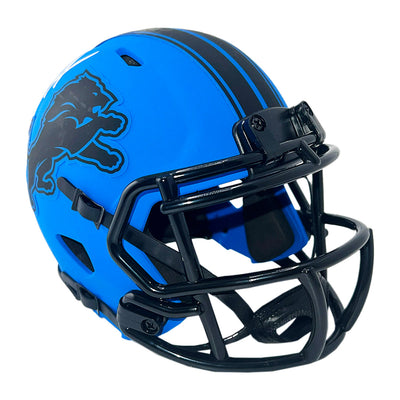 Aidan Hutchinson Signed Detroit Lions Rave Mini Football Helmet (Beckett)