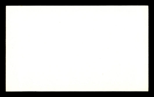 Paddy DeMarco Autographed 3x5 Index Card "Good Luck" SKU #186882