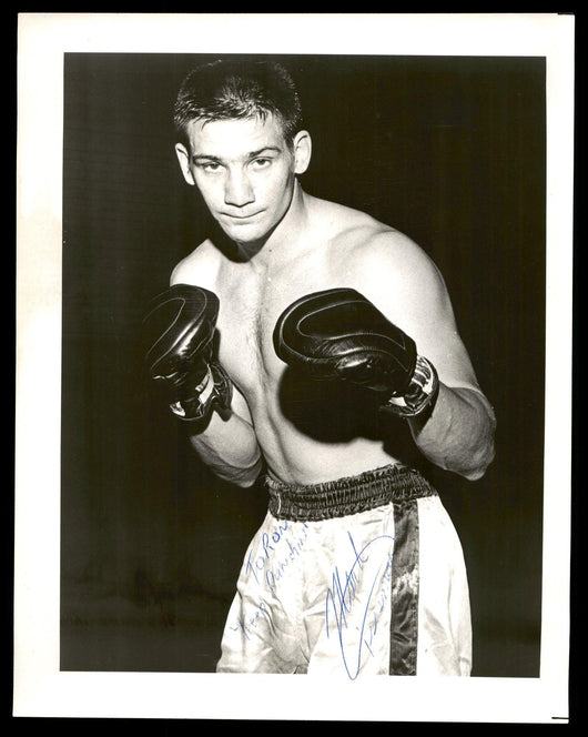 Mark Tessman Autographed 8x10 Photo "To Ron Keep Punchin" SKU #186952