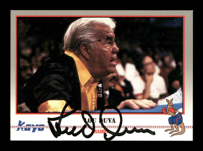 Lou Duva Autographed 1991 Kayo Card #199 Trainer SKU #167223