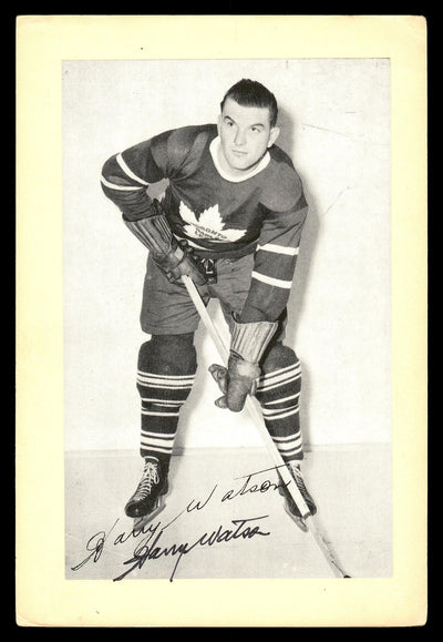 Harry Watson Autographed 1944-63 Beehive Group 2 4.5x6.5 Photo Toronto Maple Leafs SKU #176668