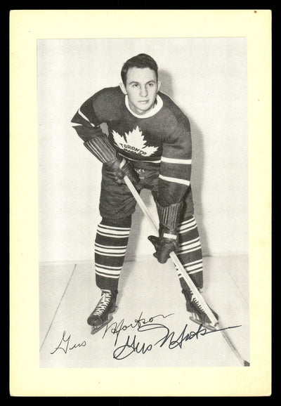 Gus Mortson Autographed 1944-63 Beehive Group 2 4.5x6.5 Photo Toronto Maple Leafs SKU #176685