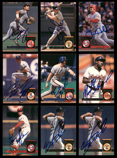 1994 Donruss Baseball Autographed Cards Lot Of 85 SKU #185535