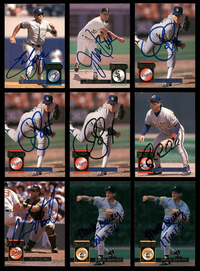 1994 Donruss Baseball Autographed Cards Lot Of 85 SKU #185535