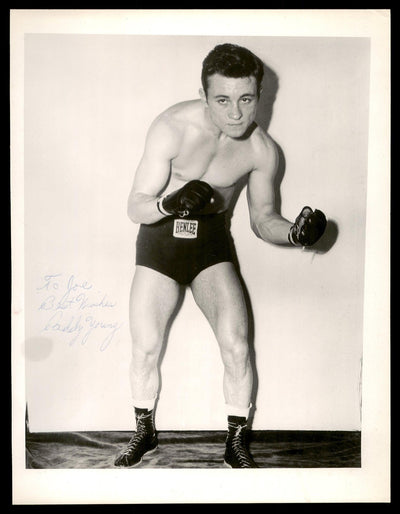 Paddy Young Autographed 8x10 Photo "To Joe Best Wishes" Vintage Signature SKU #186821