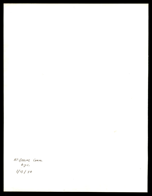 Paddy Young Autographed 8x10 Photo "To Joe Best Wishes" Vintage Signature SKU #186821
