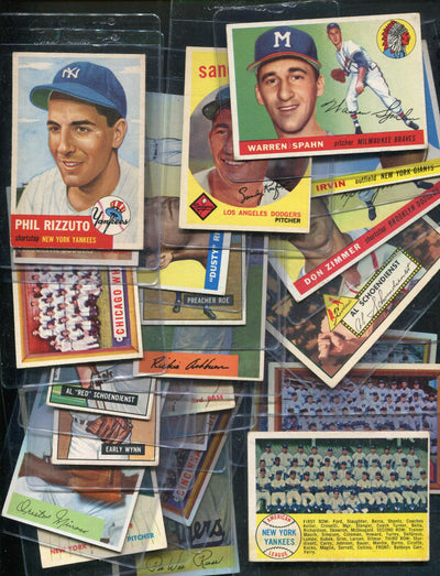 50's Sampler Vintage Baseball Card Mystery Pack - Decades Series